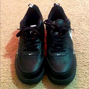 Black and White air force ones